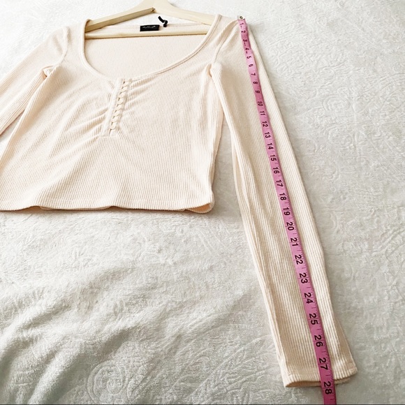 UO Out From Under Super Soft Ribbed Henley Top - Picture 9 of 14